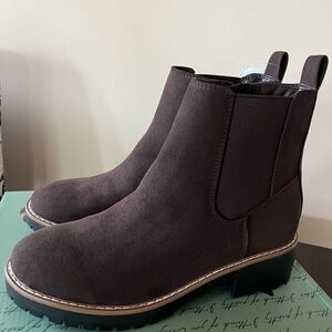 Kensie Ladies' Chelsea Faux Suede Boot